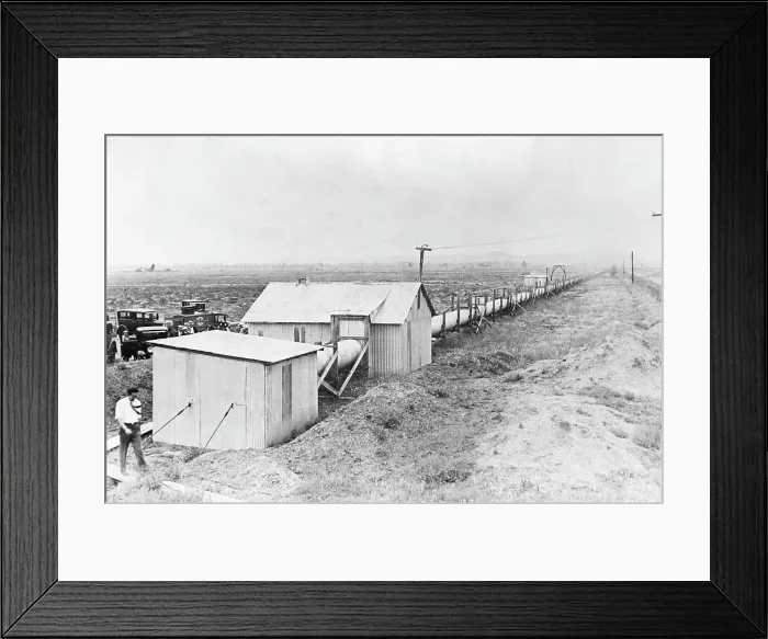 Framed Print : Michelson Vacuum Tube Framed Print : Michelson Vacuum Tube