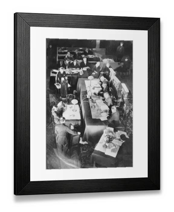 Framed Print : Trial of Leonid Ramzin Framed Print : Trial of Leonid Ramzin