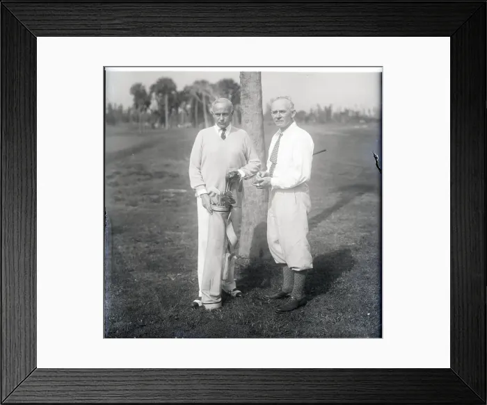 Framed Print : Frank Crowninshield and F. Lewis Wurzburg Framed Print : Frank Crowninshield and F. Lewis Wurzburg