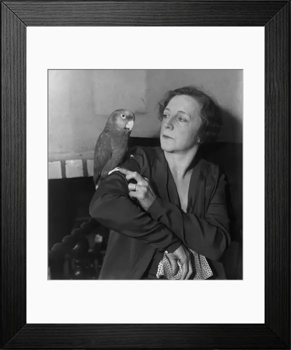 Framed Print : Mrs. Doak and Polly Framed Print : Mrs. Doak and Polly