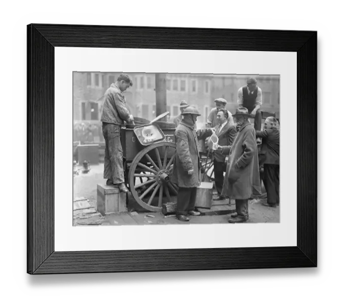 Framed Print : Veterans Volunteer During Depression Framed Print : Veterans Volunteer During Depression