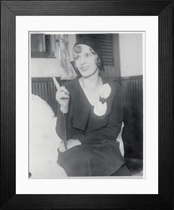 Framed Print : Evangelist Aimee Semple McPherson Framed Print : Evangelist Aimee Semple McPherson