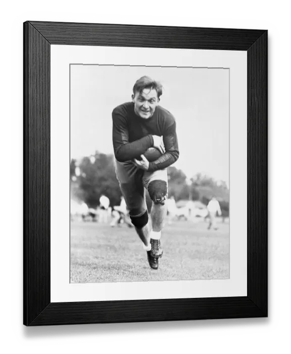 Framed Print : Running back Jack Roberts Framed Print : Running back Jack Roberts