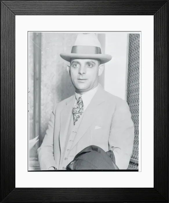 Framed Print : Portrait of Joseph Aiello Framed Print : Portrait of Joseph Aiello