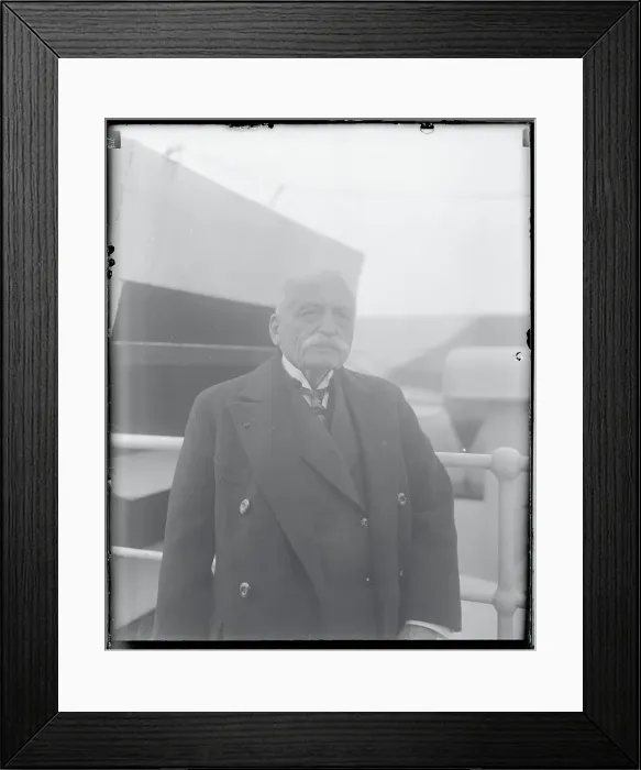 Framed Print : Portrait of Auguste Escoffier Framed Print : Portrait of Auguste Escoffier
