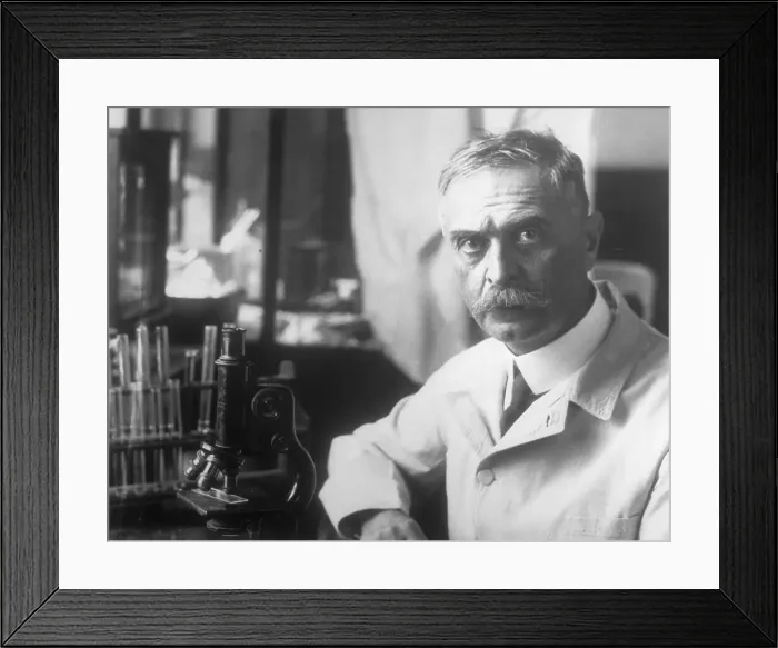 Framed Print : Karl Landsteiner, Nobel Prize Winner
