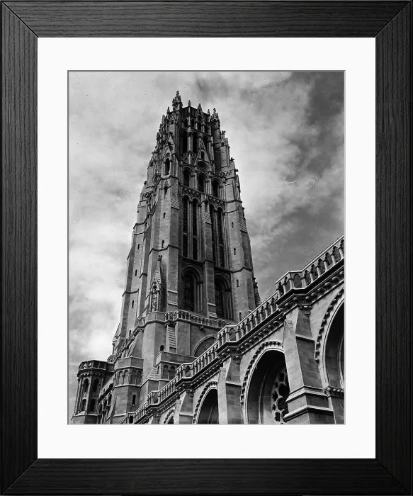 Framed Print : Tower of the Riverside Church Framed Print : Tower of the Riverside Church