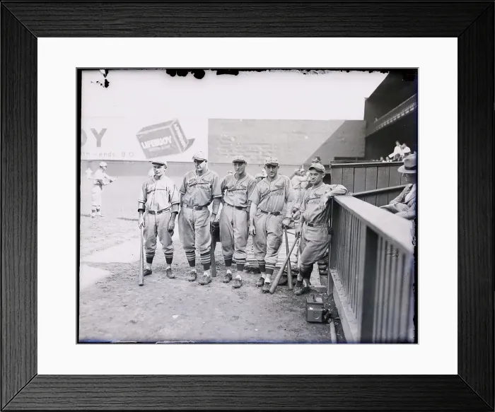 Framed Print : Group Of Cardinals Players Posing Framed Print : Group Of Cardinals Players Posing