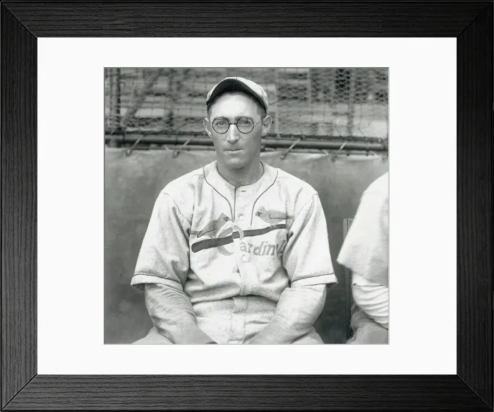 Framed Print : St. Louis Baseball Left fielder Chick Hafey Framed Print : St. Louis Baseball Left fielder Chick Hafey