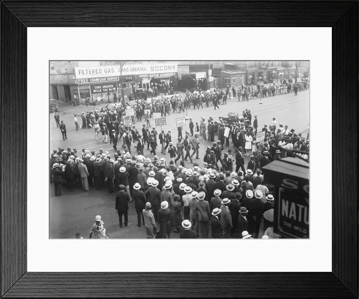 Framed Print : Parade of Universal Negro Improvement Association Framed Print : Parade of Universal Negro Improvement Association