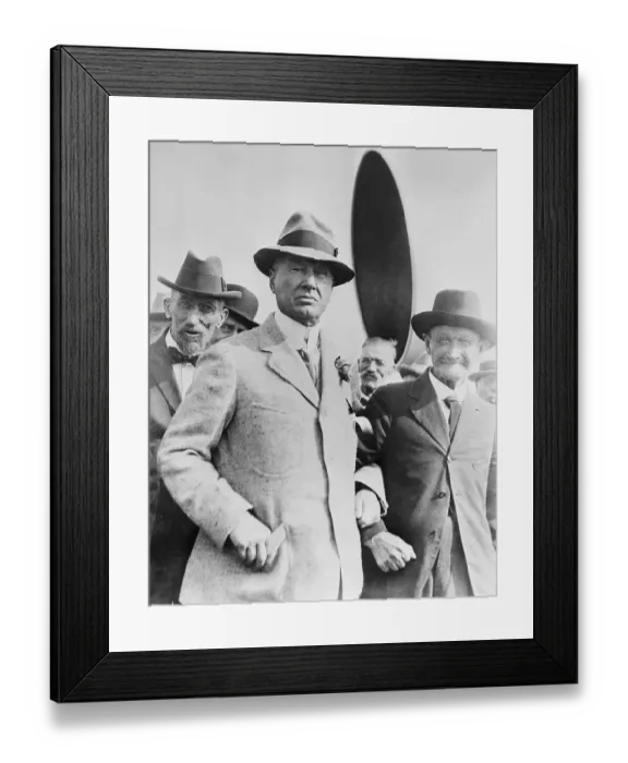 Framed Print : Alfred I. Dupont Pausing with Peers Framed Print : Alfred I. Dupont Pausing with Peers
