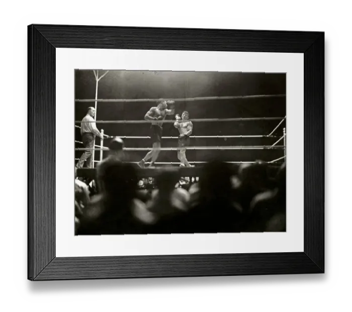 Framed Print : Tony Canzoneri Fighting Benny Bass Framed Print : Tony Canzoneri Fighting Benny Bass