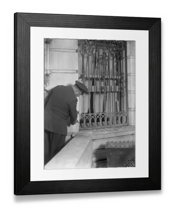 Framed Print : Nite Club Bombed in New York Framed Print : Nite Club Bombed in New York