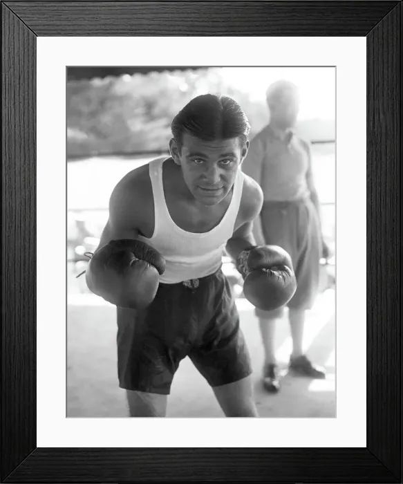 Framed Print : Boxer Al Singer Framed Print : Boxer Al Singer