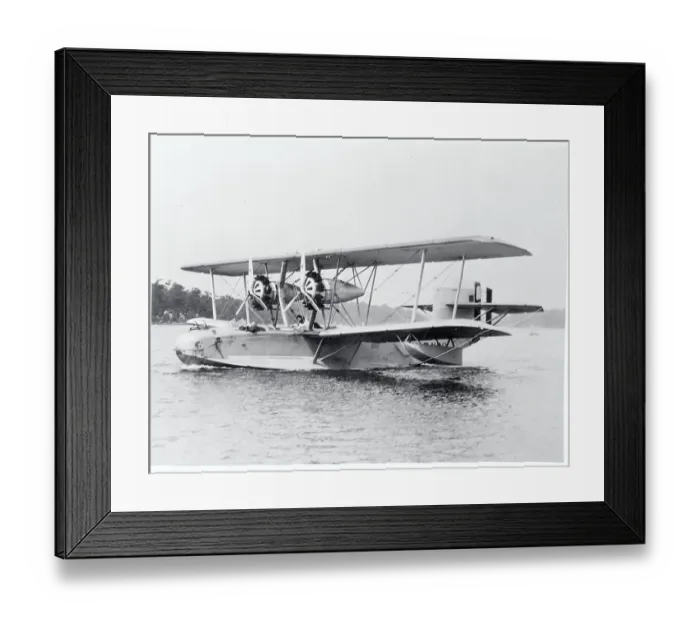 Framed Print : Pilot Testing Flying Boat Framed Print : Pilot Testing Flying Boat