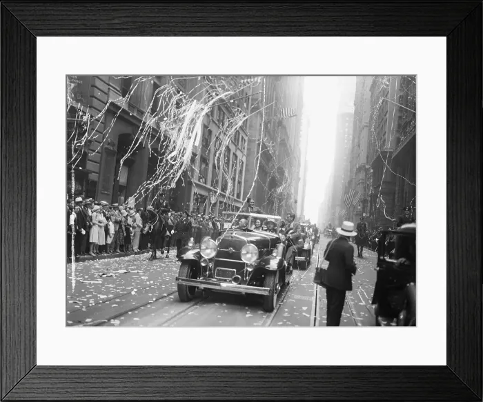 Framed Print : Parade for Bobby Jones