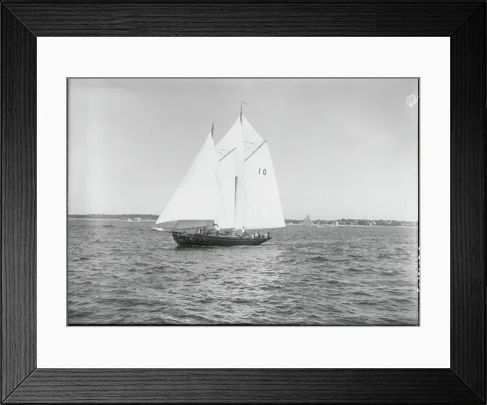 Framed Print : Yacht During Bermuda Race Event Framed Print : Yacht During Bermuda Race Event