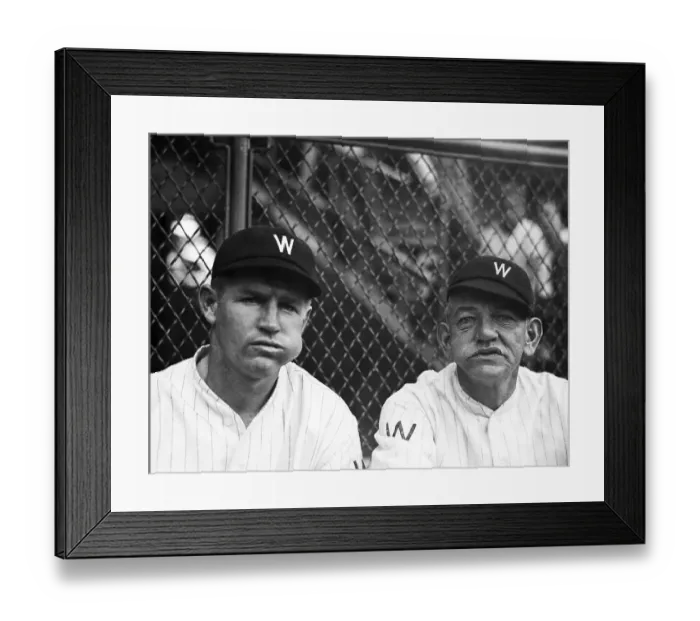 Framed Print : Baseball Players Headshoulder Framed Print : Baseball Players Headshoulder