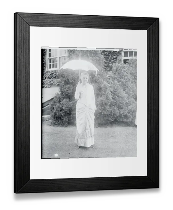 Framed Print : Portrait of Ella Eaton Gill Framed Print : Portrait of Ella Eaton Gill