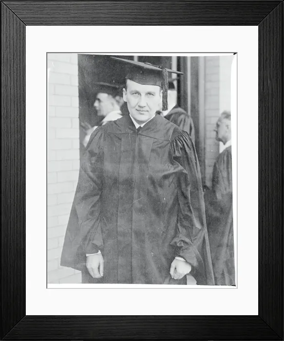 Framed Print : Ivar Kreuger Receiving Honorary Degree Framed Print : Ivar Kreuger Receiving Honorary Degree