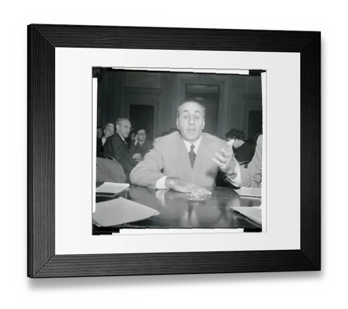 Framed Print : Portrait of Alfred Jake Lingle Framed Print : Portrait of Alfred Jake Lingle