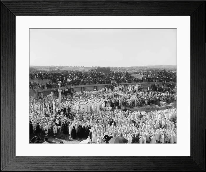 Framed Print : Crowd of Children Gathering Framed Print : Crowd of Children Gathering