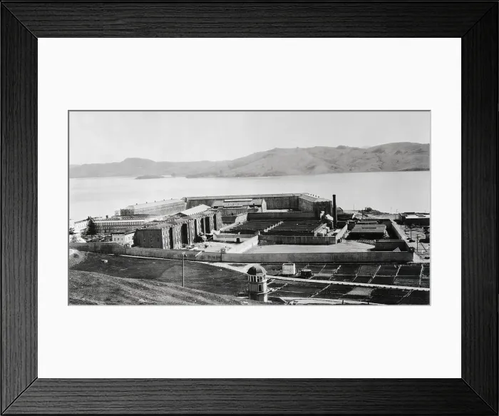 Framed Print : View of San Quentin Prison Framed Print : View of San Quentin Prison
