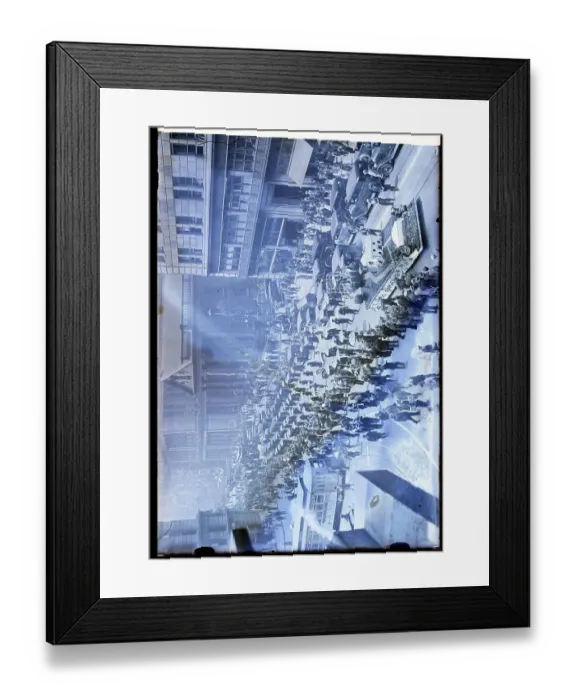 Framed Print : Members Of Salvation Army Marching Framed Print : Members Of Salvation Army Marching