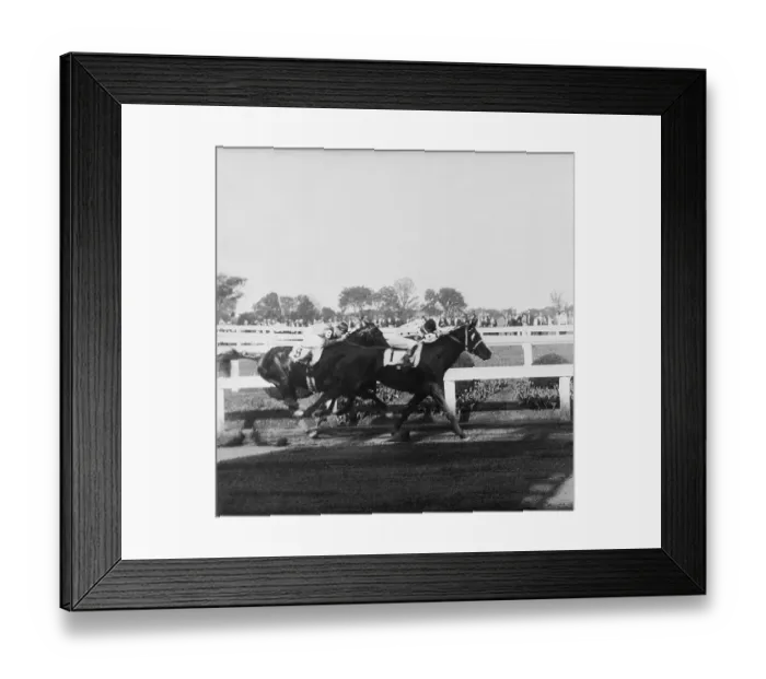 Framed Print : Gallant Fox Winning the Preakness Stakes in 1930 Framed Print : Gallant Fox Winning the Preakness Stakes in 1930