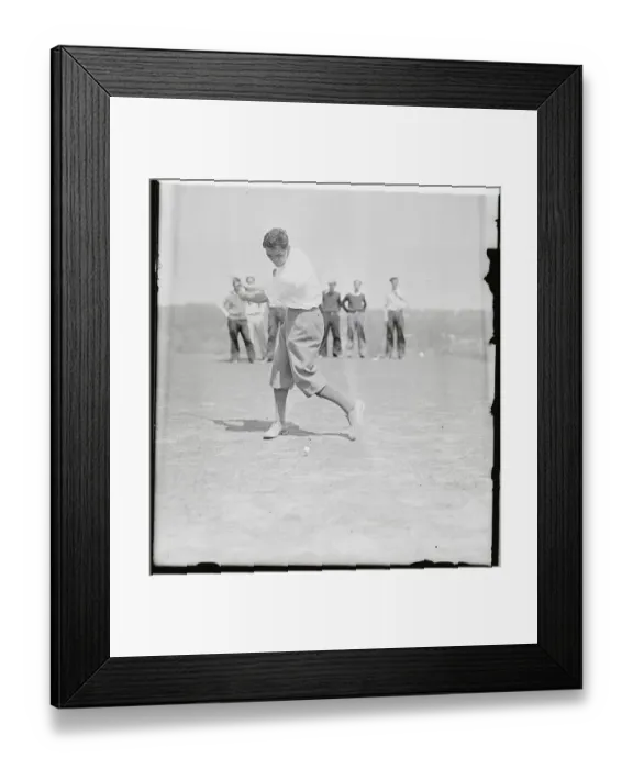 Framed Print : Max Driving Ball Framed Print : Max Driving Ball