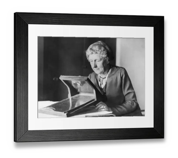 Framed Print : Harvard Astronomer Annie J. Cannon at Work Framed Print : Harvard Astronomer Annie J. Cannon at Work