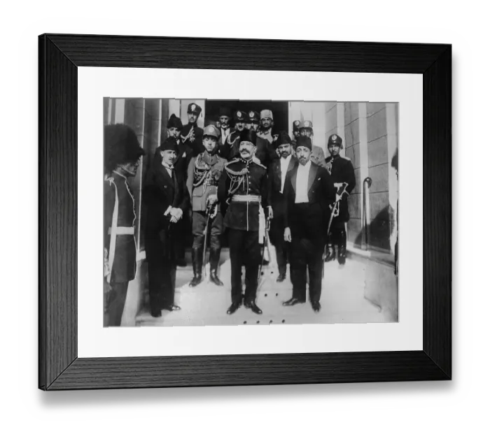 Framed Print : Emir Nadir Standing with His New Cabinet Framed Print : Emir Nadir Standing with His New Cabinet
