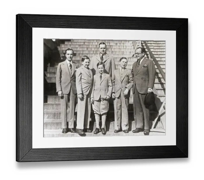 Framed Print : Ford Family and Friends Framed Print : Ford Family and Friends