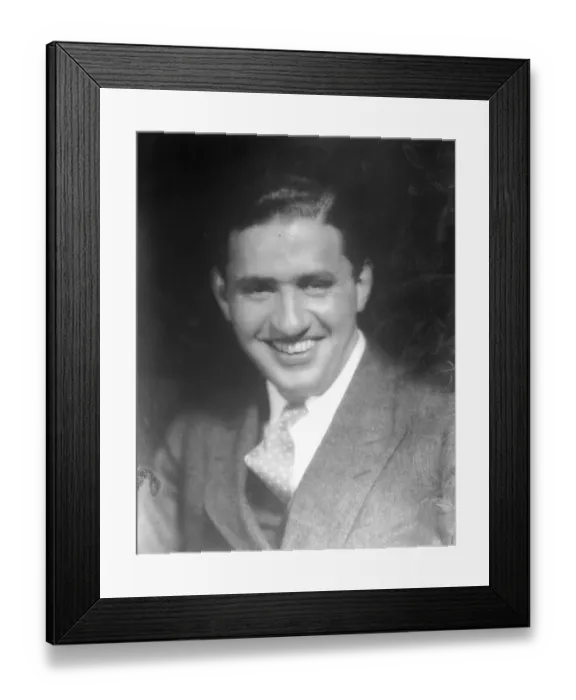 Framed Print : Portrait of David O. Selznick Framed Print : Portrait of David O. Selznick