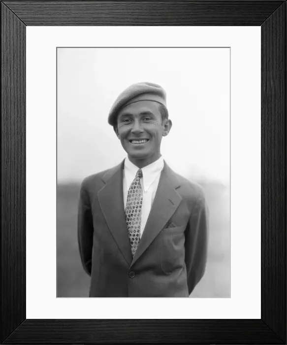 Framed Print : Portrait of Paul Runyan Framed Print : Portrait of Paul Runyan