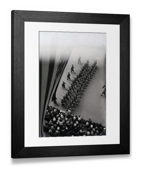 Framed Print : St. Patrick'S Day Parade Passing Cathedr Framed Print : St. Patrick'S Day Parade Passing Cathedr