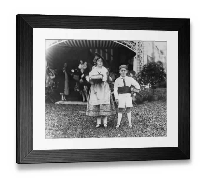 Framed Print : Prince Rainier and Princess Antoinette Framed Print : Prince Rainier and Princess Antoinette