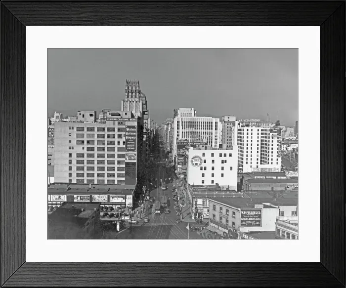 Framed Print : Los Angeles, California Framed Print : Los Angeles, California