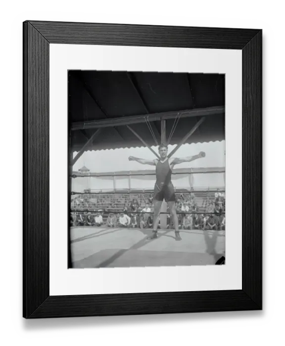 Framed Print : Max Schmeling Performing Stretching Exercises Framed Print : Max Schmeling Performing Stretching Exercises