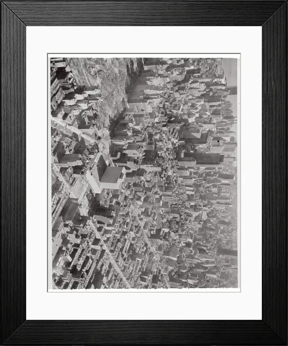 Framed Print : Aerial View of Manhattan Framed Print : Aerial View of Manhattan