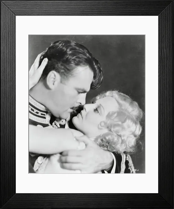 Framed Print : Thelma Todd and Man Embracing in Command Performance Framed Print : Thelma Todd and Man Embracing in Command Performance