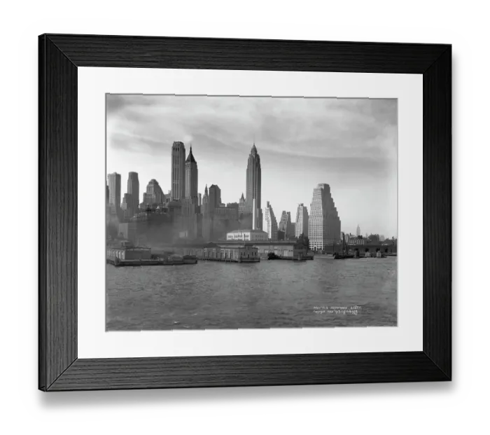 Framed Print : New York Skyscrapers Framed Print : New York Skyscrapers