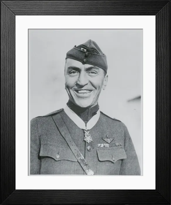 Framed Print : Eddie Rickenbacker Framed Print : Eddie Rickenbacker