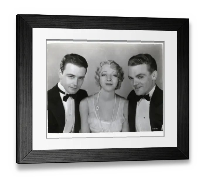 Framed Print : James Cagney, Lew Ayres and Dorthy Mathews Framed Print : James Cagney, Lew Ayres and Dorthy Mathews