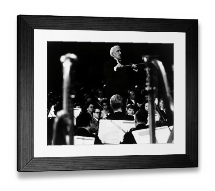 Framed Print : Arturo Toscanini Conducting Orchestra Framed Print : Arturo Toscanini Conducting Orchestra