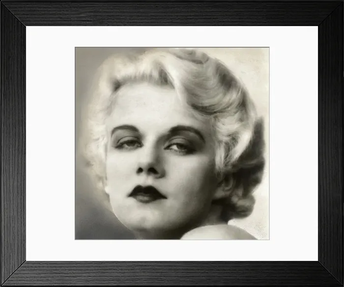 Framed Print : Jean Harlow in Publicity Photo Framed Print : Jean Harlow in Publicity Photo