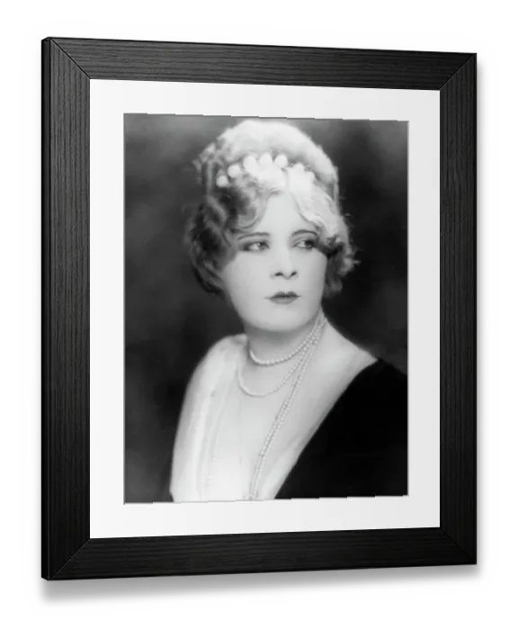 Framed Print : Portrait of Mae West Framed Print : Portrait of Mae West
