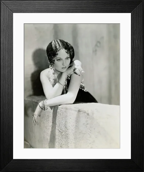 Framed Print : Thelma Todd Smoking a Cigarette Framed Print : Thelma Todd Smoking a Cigarette