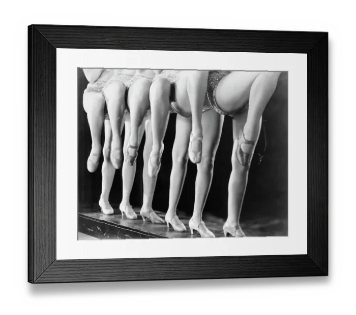 Framed Print : Dancers Legs Framed Print : Dancers Legs