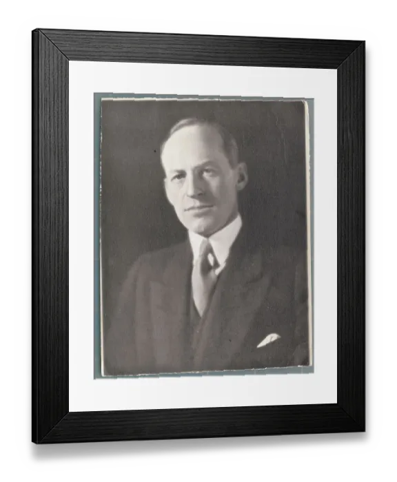 Framed Print : Portrait of Senator Millard C. Tydings Framed Print : Portrait of Senator Millard C. Tydings